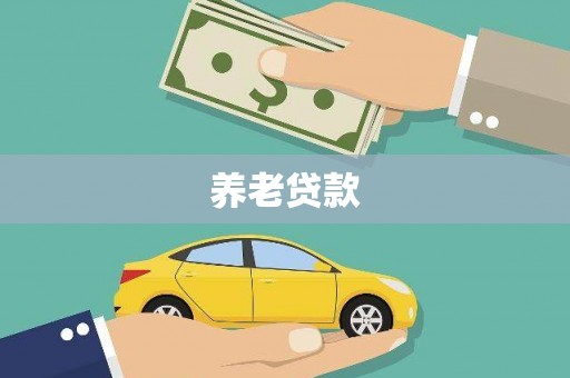 枣庄养老贷款
