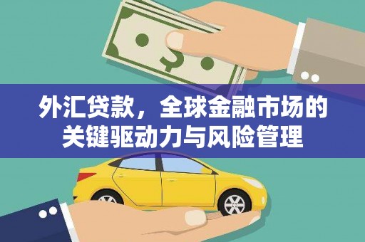 海盐外汇贷款，全球金融市场的关键驱动力与风险管理