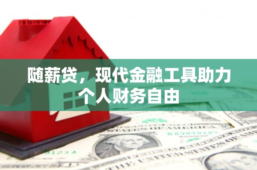 舞阳随薪贷，现代金融工具助力个人财务自由