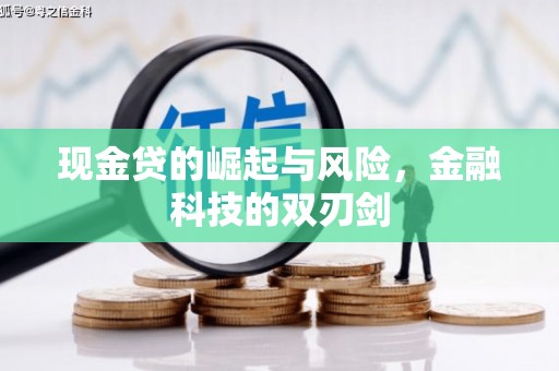 吴川现金贷的崛起与风险，金融科技的双刃剑