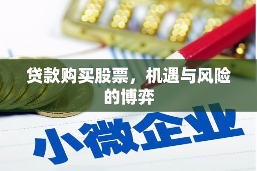 泸水贷款购买股票，机遇与风险的博弈