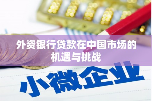 平潭外资银行贷款在中国市场的机遇与挑战
