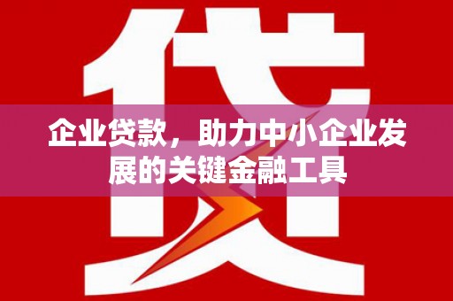 滁州企业贷款，助力中小企业发展的关键金融工具