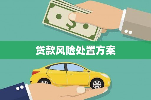 锡林郭勒贷款风险处置方案