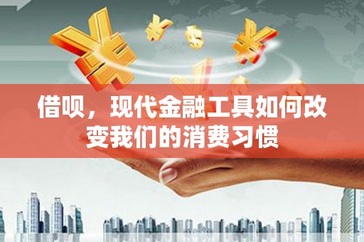 玉环借呗，现代金融工具如何改变我们的消费习惯