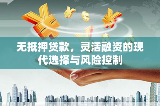 白河无抵押贷款，灵活融资的现代选择与风险控制