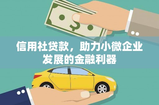 新建信用社贷款，助力小微企业发展的金融利器