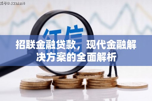 赣县招联金融贷款，现代金融解决方案的全面解析
