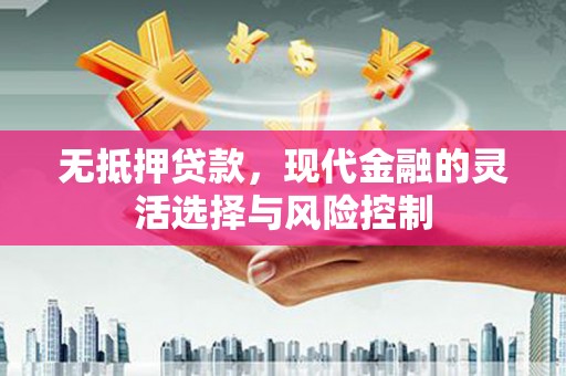 天河无抵押贷款，现代金融的灵活选择与风险控制
