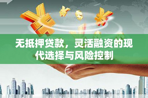 通渭无抵押贷款，灵活融资的现代选择与风险控制