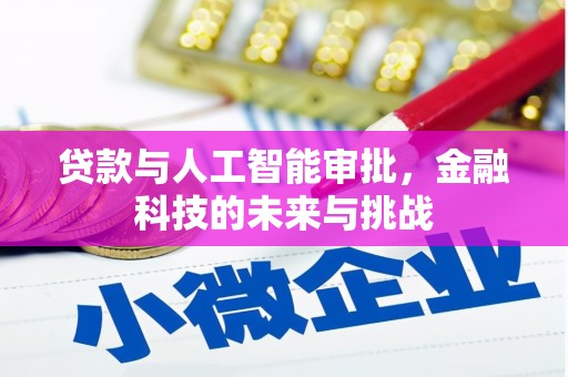 沙坪坝贷款与人工智能审批，金融科技的未来与挑战
