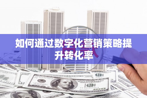 延安如何通过数字化营销策略提升转化率