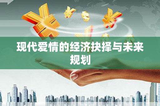 无极现代爱情的经济抉择与未来规划